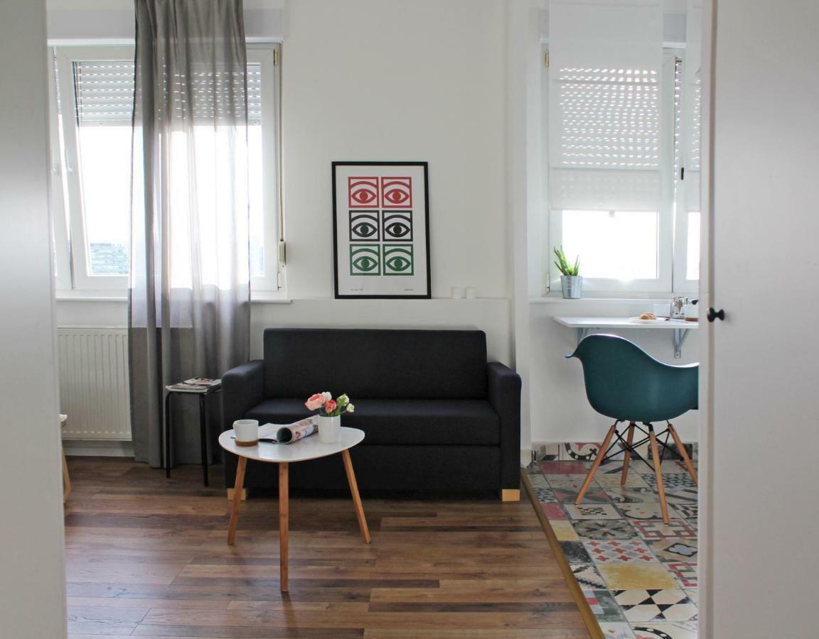 Studio Apartman Zagreb Bagian luar foto