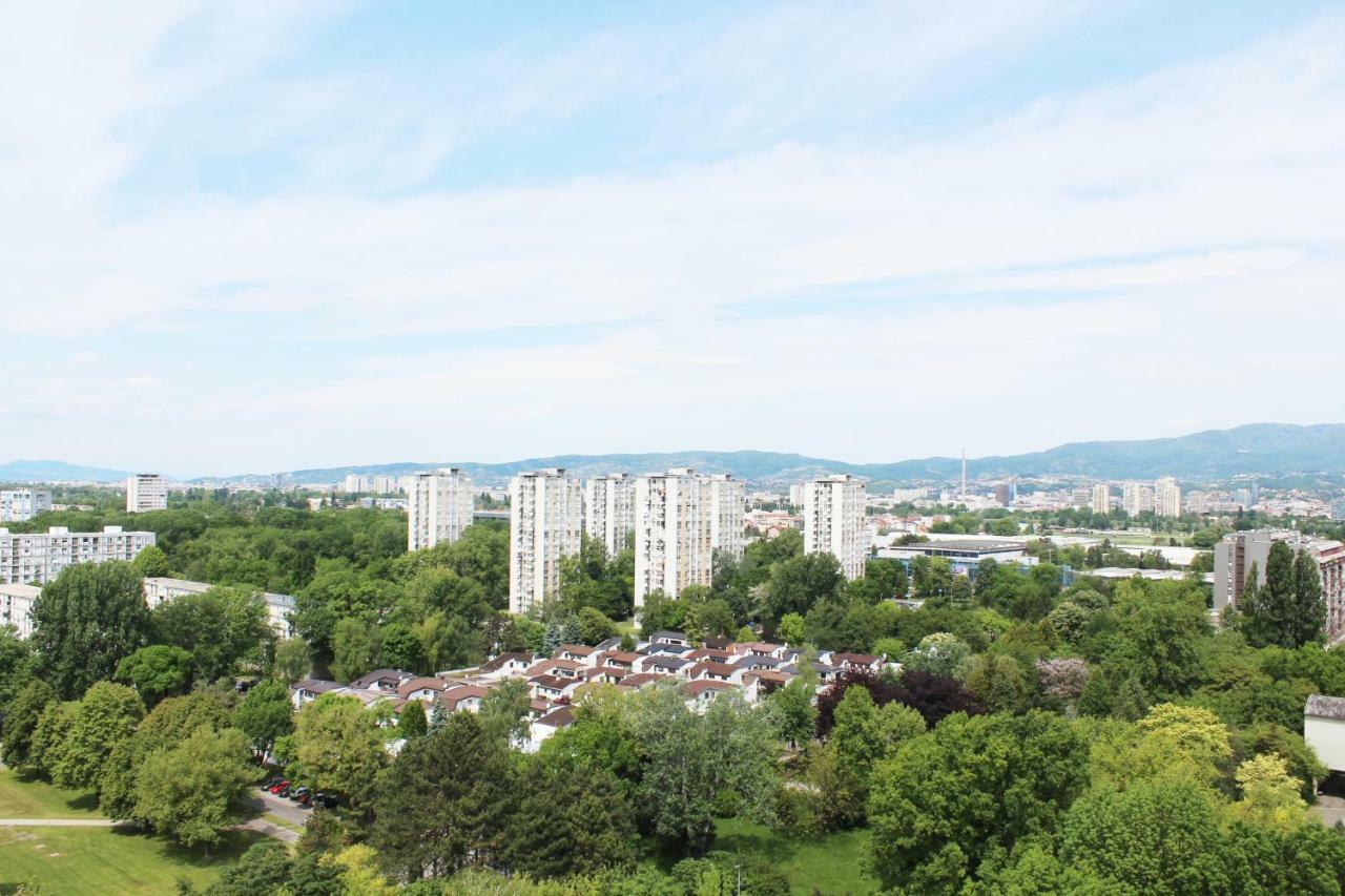 Studio Apartman Zagreb Bagian luar foto